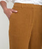 Picture of FELIX BRONZE LINEN CIGARETTE-CUT TROUSERS